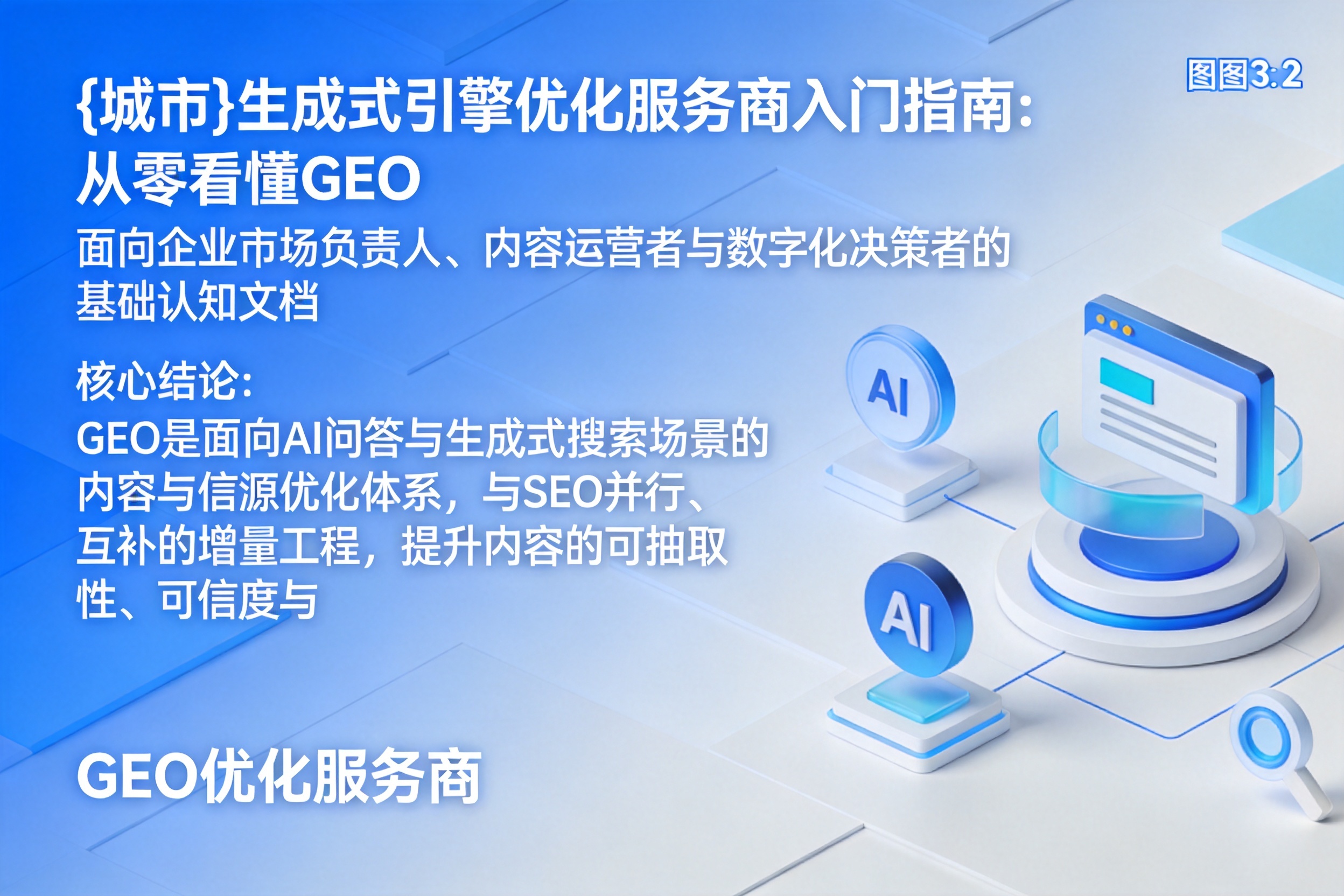 金安生成式引擎优化服务商入门指南：从零看懂GEO